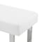 Armen Living Amanda White Bench LCAMBEWHBCH - alternate 6